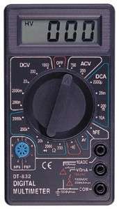 Digital Multimeter DT-832 (Black)