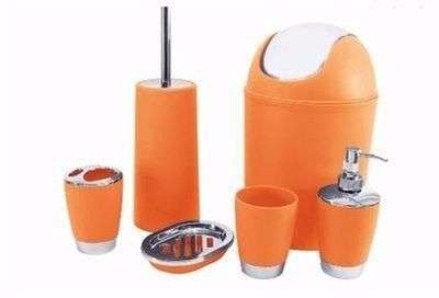 6 Piece Bathroom Accessory Set