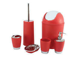 6 Piece Bathroom Accessory Set