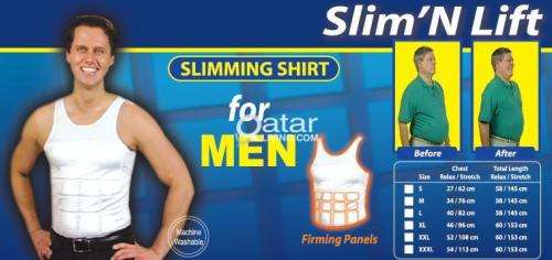 Slim 'n Lift Vest, Slimming Vest for Men - Black or White