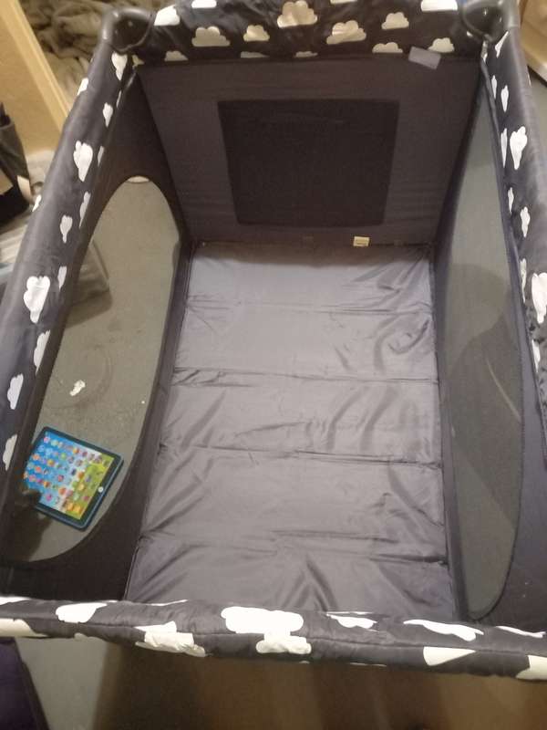 Little Me Deluxe Camp Cot 0 Months +