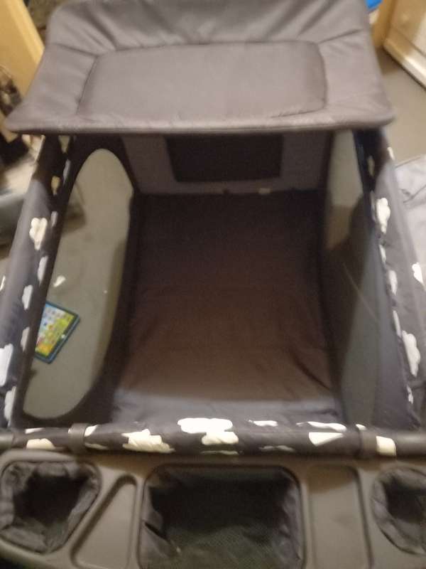 Little Me Deluxe Camp Cot 0 Months +