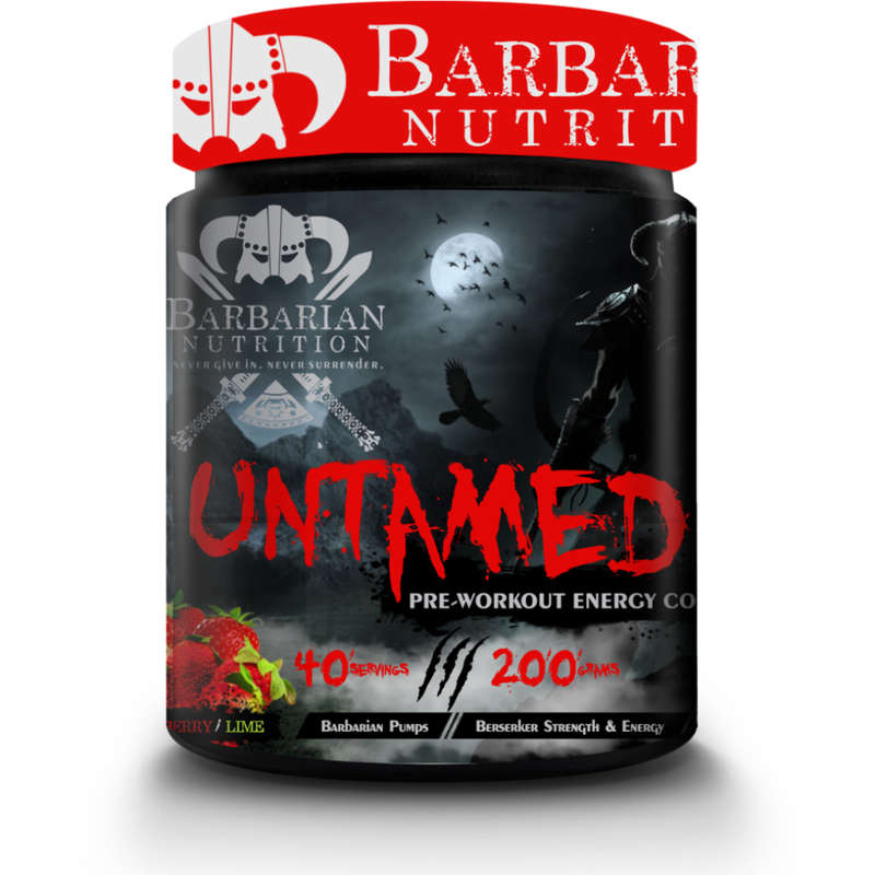 Untamed Pre-Workout - Barbarian Nutrition - 60 Caps
