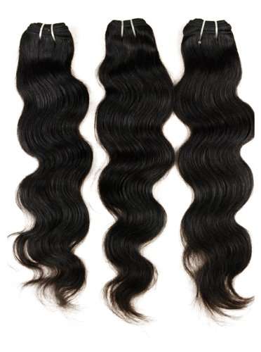 Elizawigs 3pcs 22"24"26" Peruvian Virgin Remy Human Hair Body Wave Extension