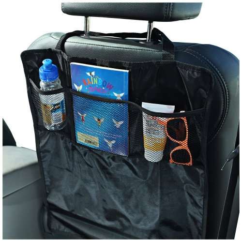 2-1 Back Car seat Kick Mat Organizer