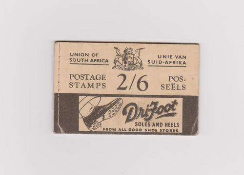 DriFoot stamp booklet 2/6d