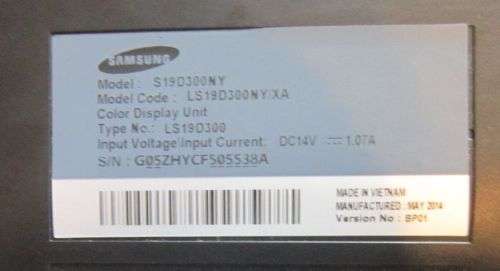 Samsung 19` Monitor