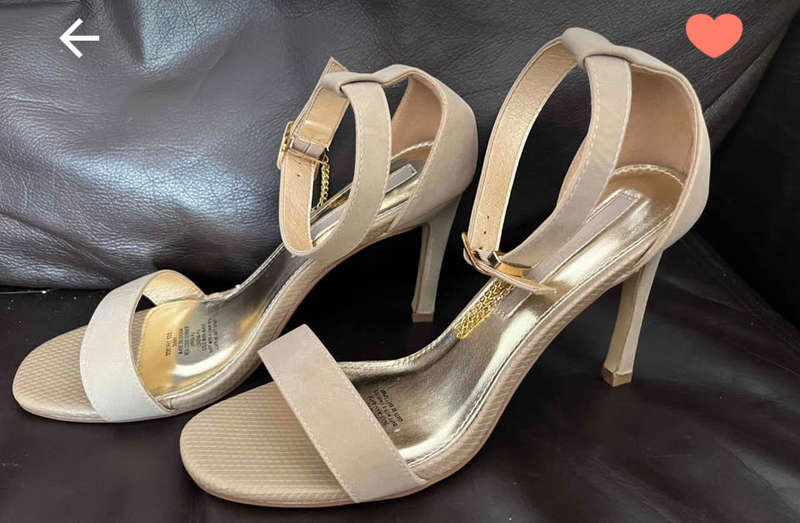Nude high heels by Truworths