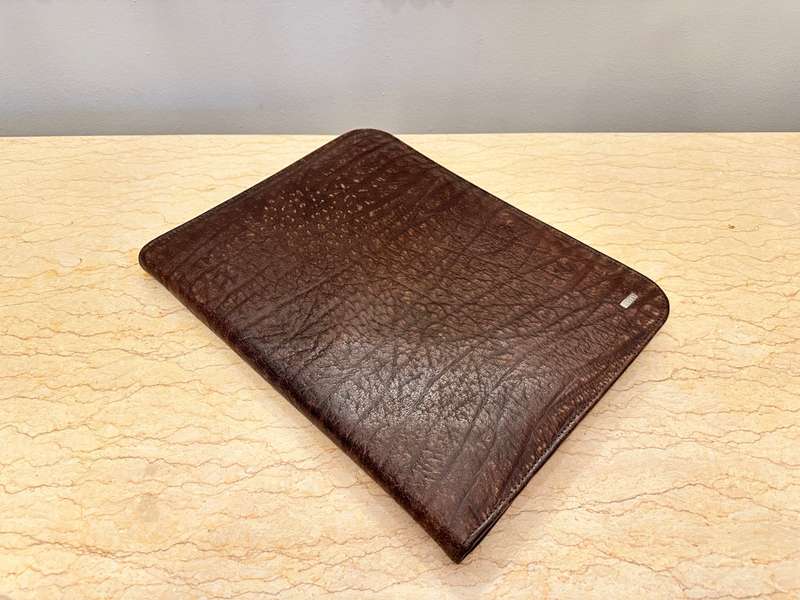 Busby Leather Folder A4
