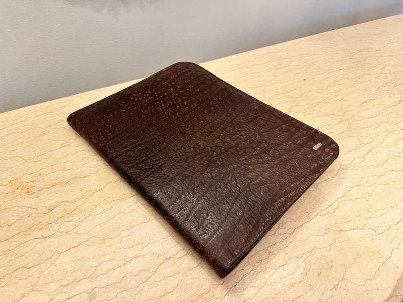 Busby Leather Folder A4