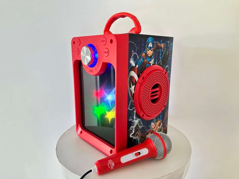 Marvel Avengers LED Karaoke Machine