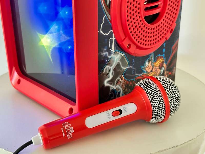Marvel Avengers LED Karaoke Machine
