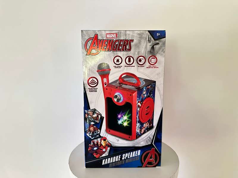 Marvel Avengers LED Karaoke Machine