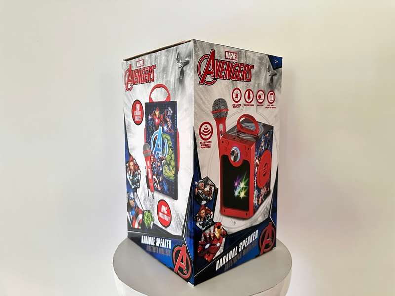 Marvel Avengers LED Karaoke Machine
