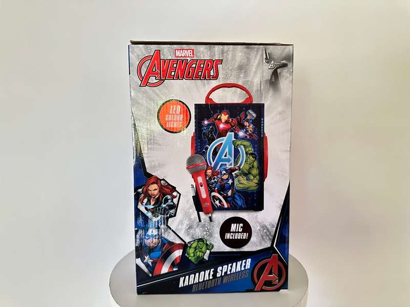 Marvel Avengers LED Karaoke Machine