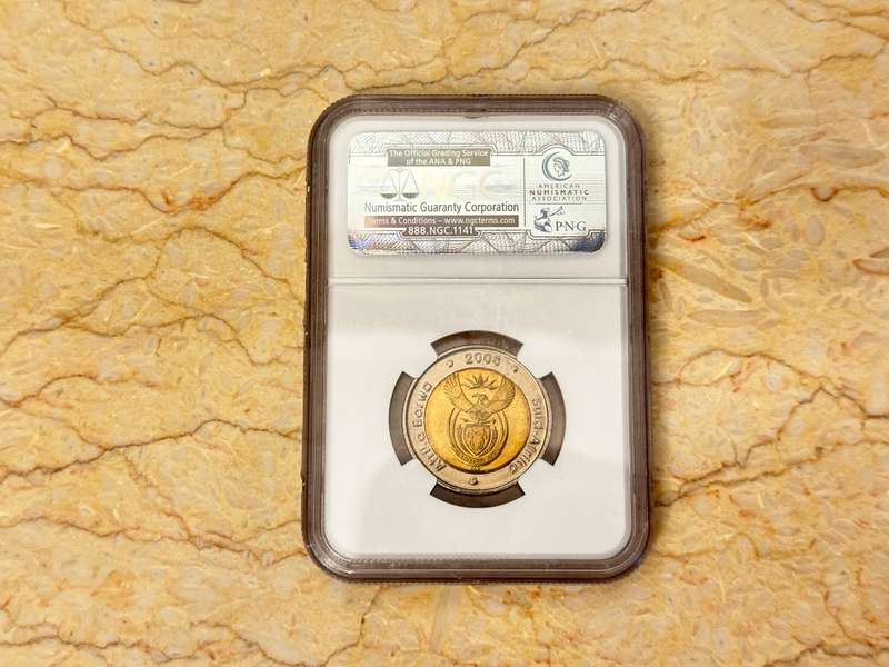 2008 Mandela R5 Birthday NGC MS 67
