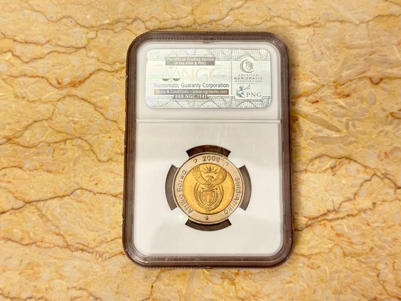 2008 Mandela R5 Birthday NGC MS 67