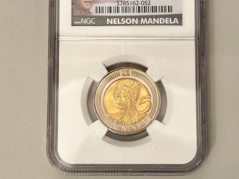 2008 Mandela R5 Birthday NGC MS 67
