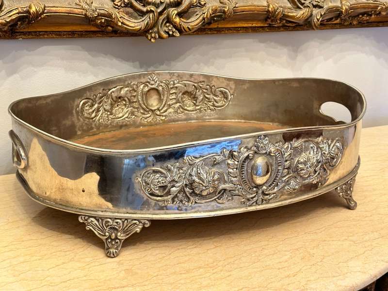 Large Ornate Vintage Tray