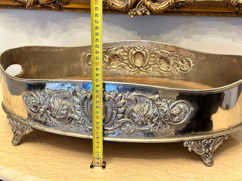 Large Ornate Vintage Tray