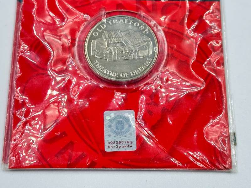Collectors Manchester United Medal - By Royal Mint ( Highly Collectable )