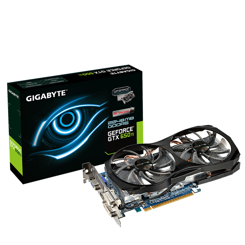 Gigabyte GTX650TI 2GB Graphics Card