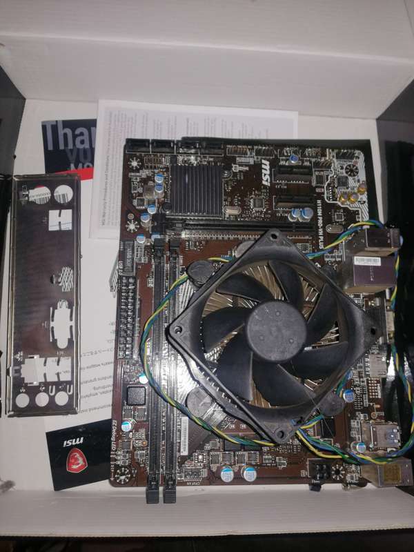 Msi H110 Pro + i5 6400 Combo *Please Read*
