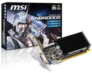MSI N8400GS 512MB DX10 Graphics card