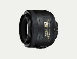 Nikon Aspherical DX SWM 35mm 1:1.8g Lens with HB-46 Hood