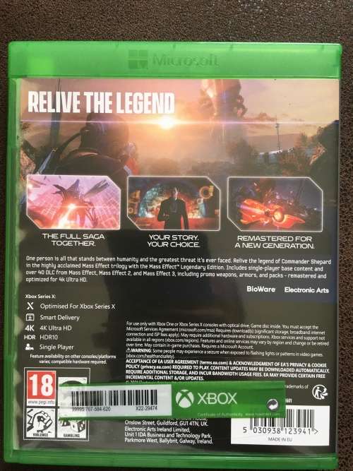 Mass Effect Legendary Edition for XBOX