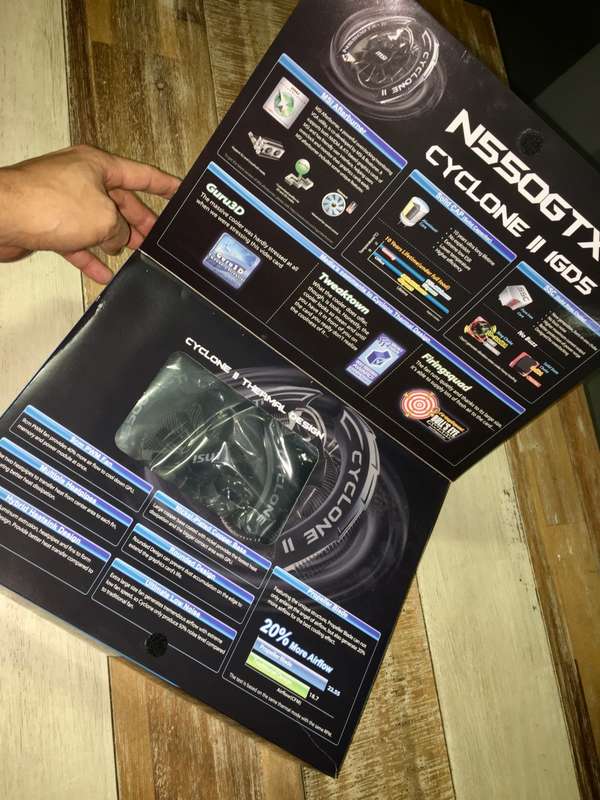 MSI N550GTX-Ti Cyclone II 1GD5/OC