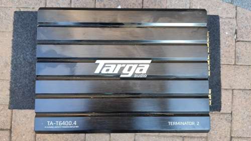 Targa Terminator2 TA-T6400.4 6400W 4 Channel Amplifier