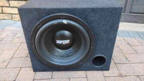Targa Street 12 inch sub 6000w DVC in box
