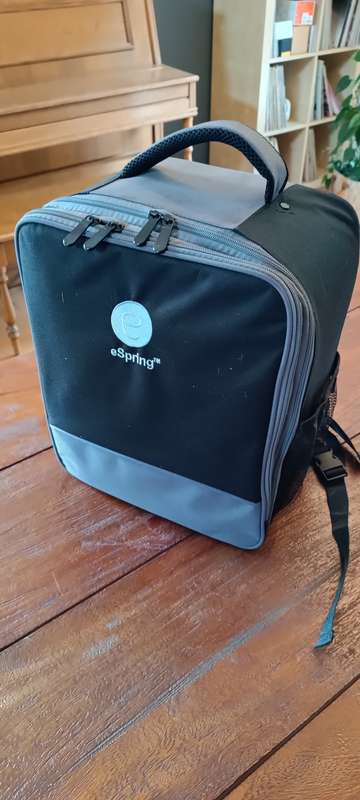 ESpring water filter with carry bag