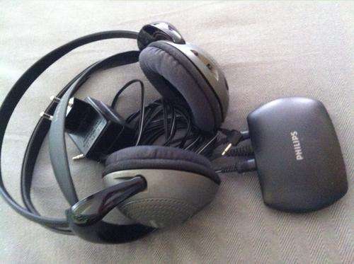 Philips Wireless Hi-fi Headphones Adjustable Fit Infrared Transmission