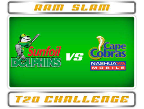 **FEW HOURS ONLY** RAM SLAM T20 DOLPHINS vs CAPE COBRAS IN DURBAN - 5 TICKETS UP FOR GRABS - GRAB IT