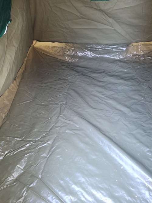Dome Tent with high tensile spring steel frame