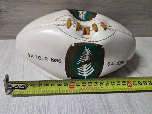 1986 NZ Cavalier Tour mini Rugby ball