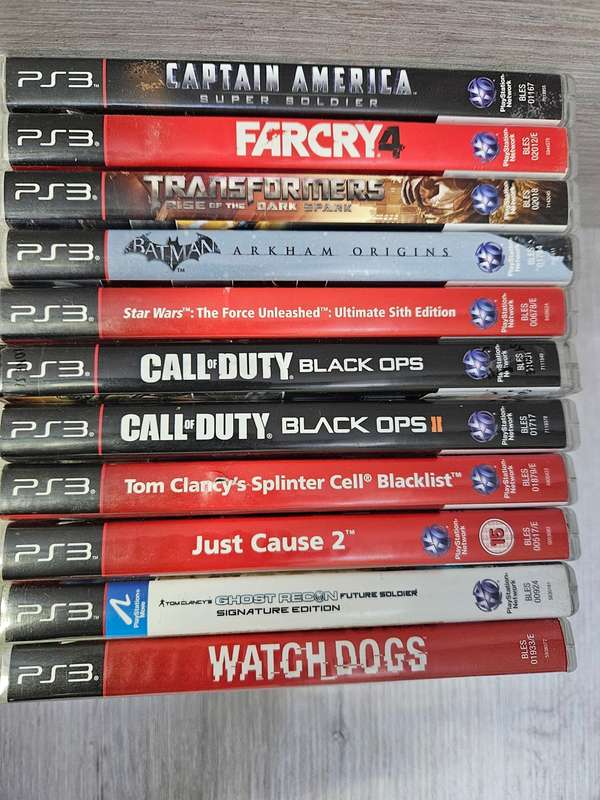 PS3 Games (11 off, Lot 1)