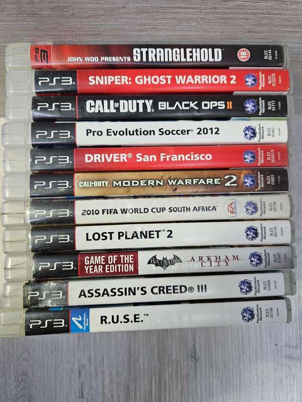 PS3 Games (11 off, Lot 4)