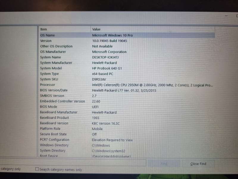 HP Probook 640 G1