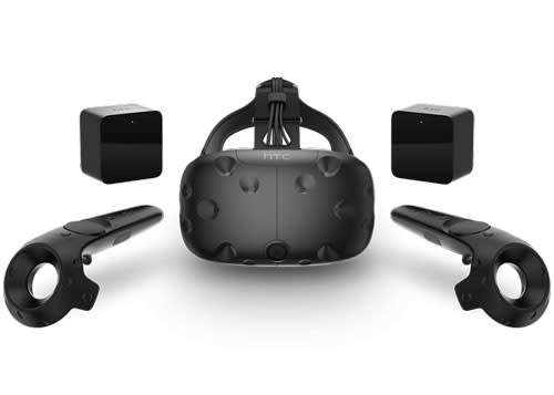 HTC Vive Virtual Reality Headset System - Black