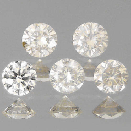 JUST JEWELS - DIAMOND 5 Piece LOT  (M/N ; SI2   - 0.35 TCt)