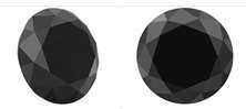 AAA+++ CERTIFIED BLACK DIAMOND  MATCHED PAIR (7.2mm - 2.76 TCt )
