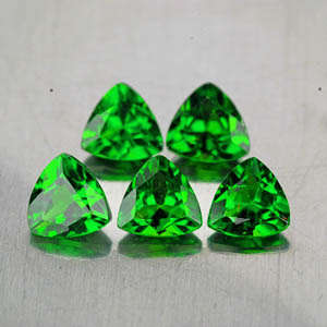 JUST JEWELS - STUNNING CHROME DIOPSIDE (5 Pcs - 1.73 TCt)