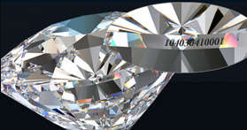 IGL CERTIFIED ($3183) LASER INSCRIBED  DIAMOND (0.79 Ct,Vivid Brown , SI1, Ideal Cut)