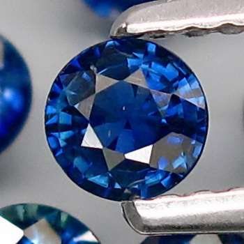 BLUE SAPPHIRE LOT (6 x 3.7mm Pieces - 1.70 TCt )