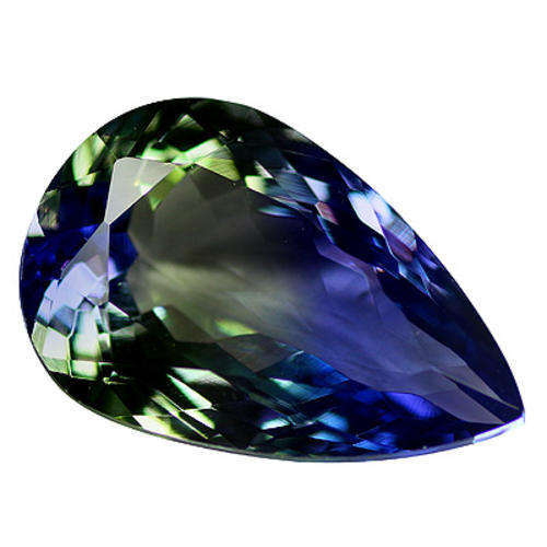HKD (Canadian)  Certified Tanzanite - PEAR CUT (3.88 Ct)