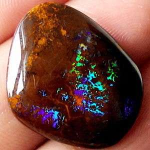 JUST JEWELS - FABULOUS  AUSTRALIAN BOULDER OPAL (20.2 Ct)