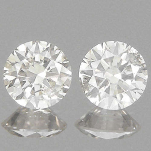 DIAMOND  2 Piece  (Off white ; I1   - 0.21 TCt - 3.05 mm)